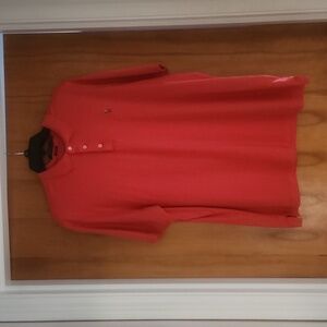 Polo Ralph Lauren red classic fit 3 botton polo shirt. Size XL TG